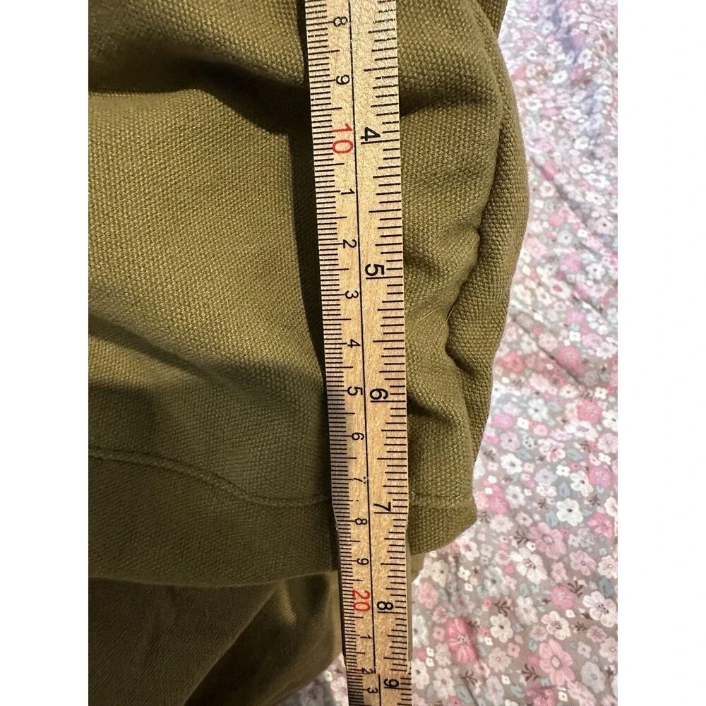 KNOWN SUPPLY Organic Canvas Duffle Bag Olive Green Weekend Travel Tote